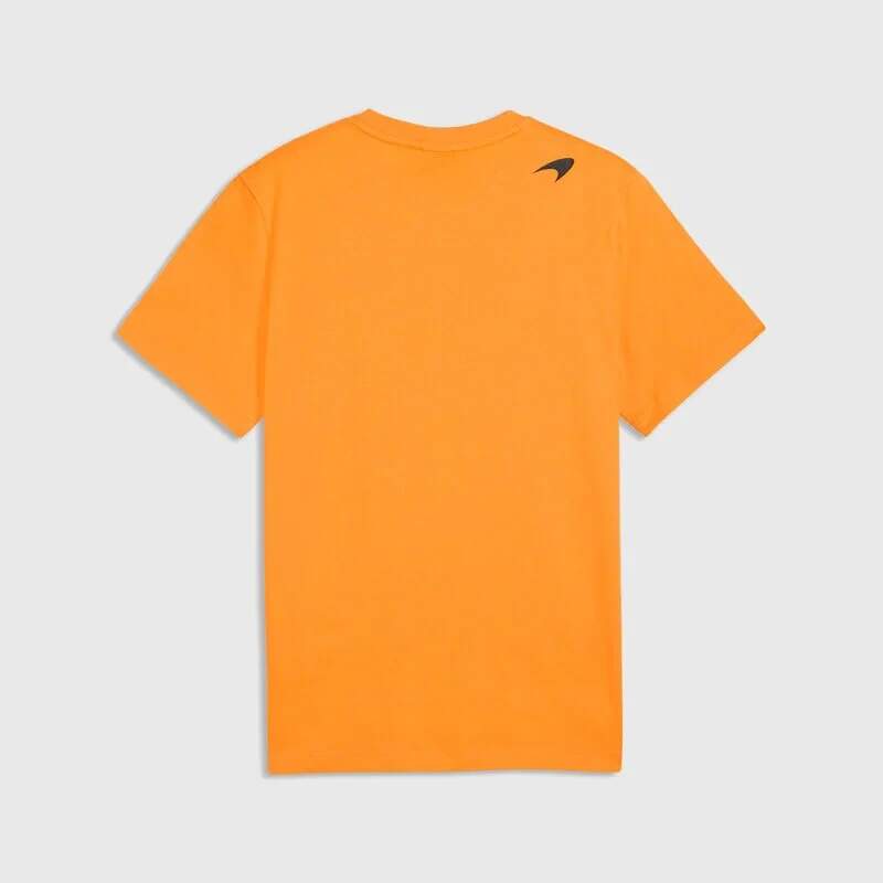 Tricou McLaren F1 portocaliu cu logo Puma - ediție casual