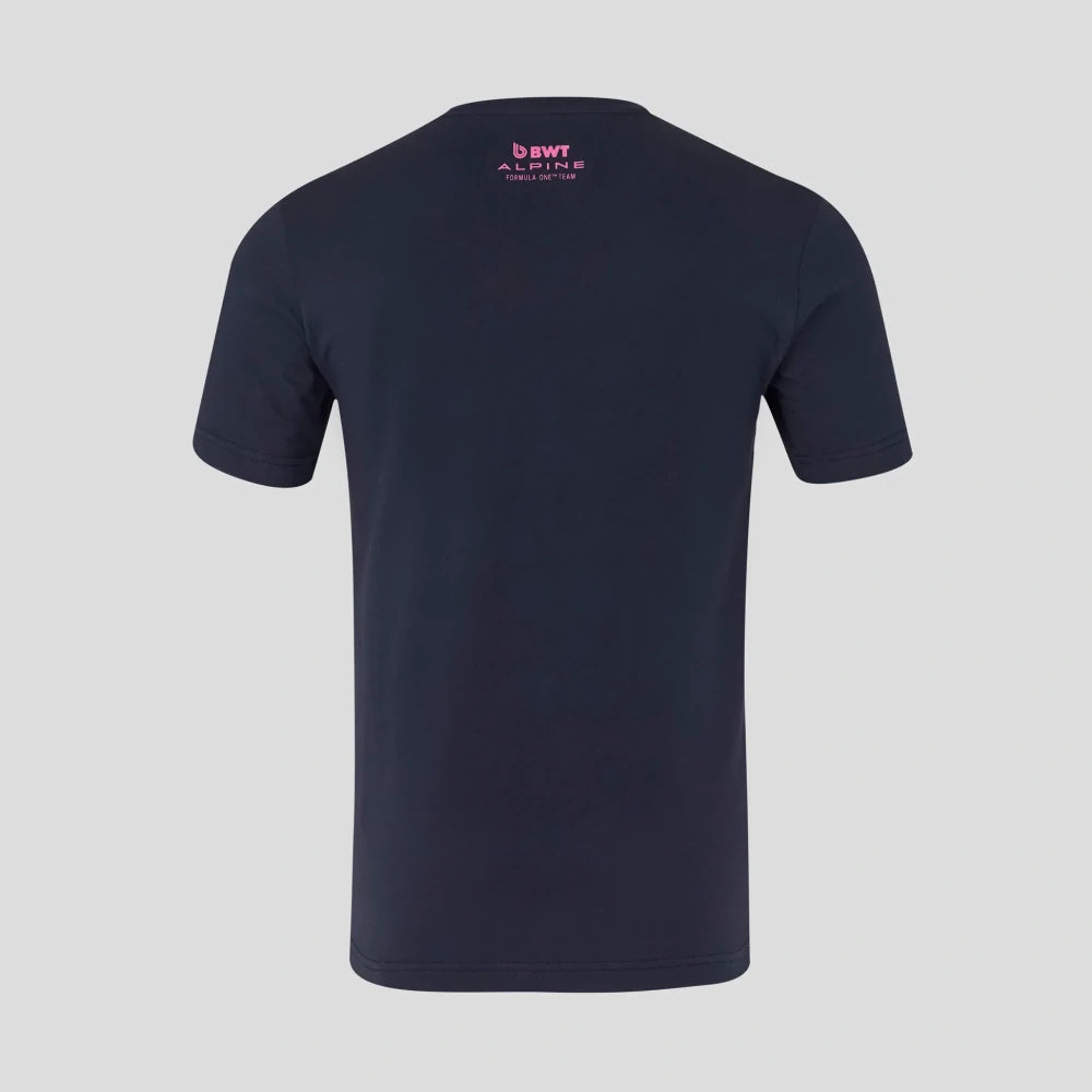 Tricou BWT Alpine F1 – ediția GRAPHIC, bleumarin