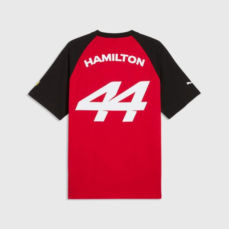Tricou Lewis Hamilton Scuderia Ferrari F1 x Puma - ediție pentru fani