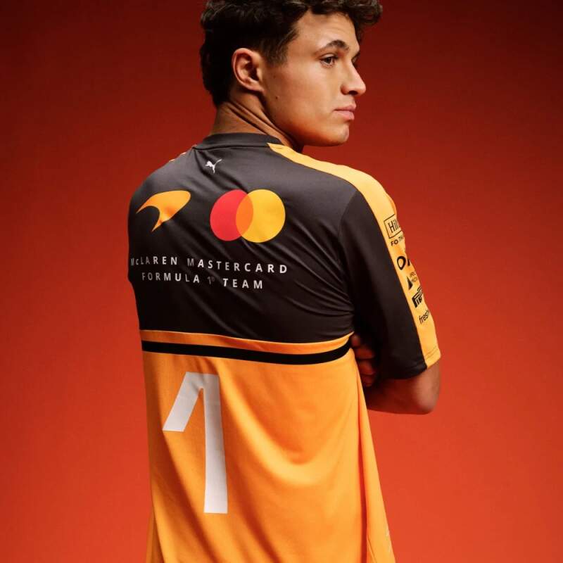 Tricou Lando Norris #1 McLaren F1 x Puma - ediție de echipă