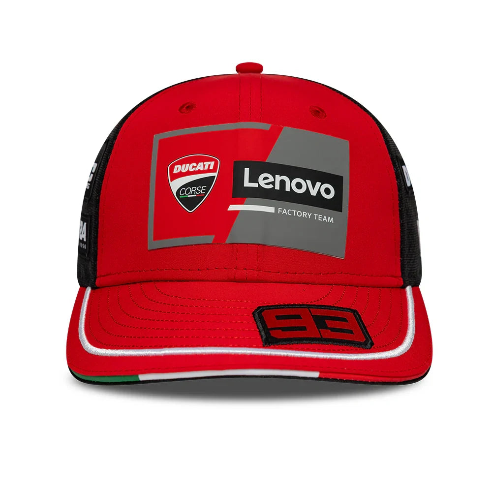 Șapcă Ducati Lenovo Team Marc Marquez #93 2026 – roșie