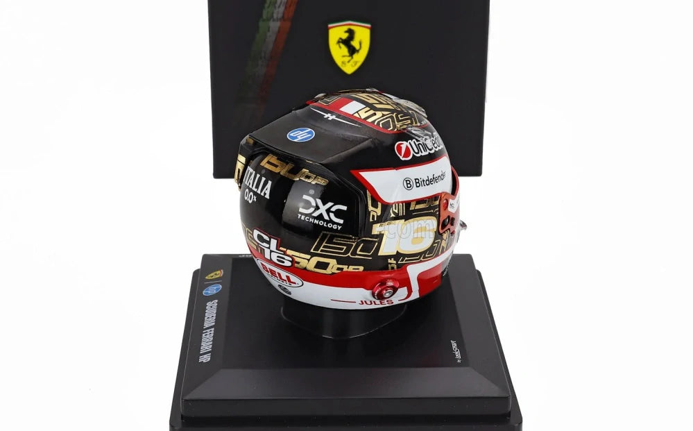 LookSmart Charles Leclerc Helmet Model 1:5 – SF Abu Dhabi 2025