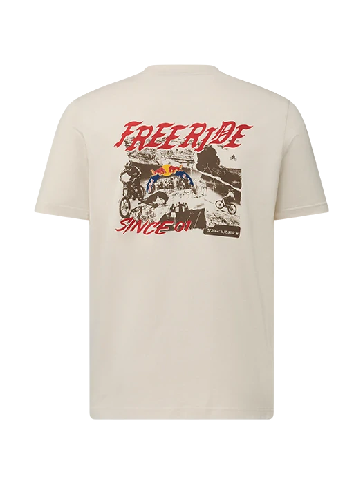 Red Bull Rampage FREERIDE T-Shirt – Off-White