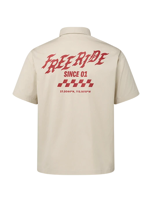 Red Bull Rampage FREERIDE Shirt – Off-White