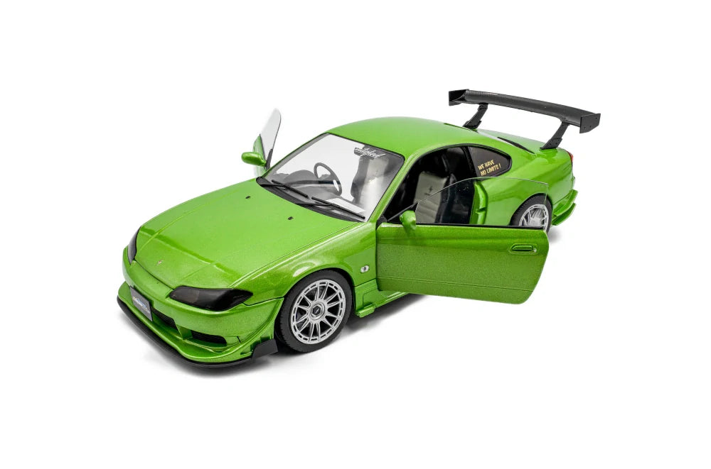 Machetă Solido Nissan Silvia S15 Spec-R 1999 1:18 – verde
