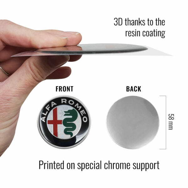 Autocolant 3D Alfa Romeo