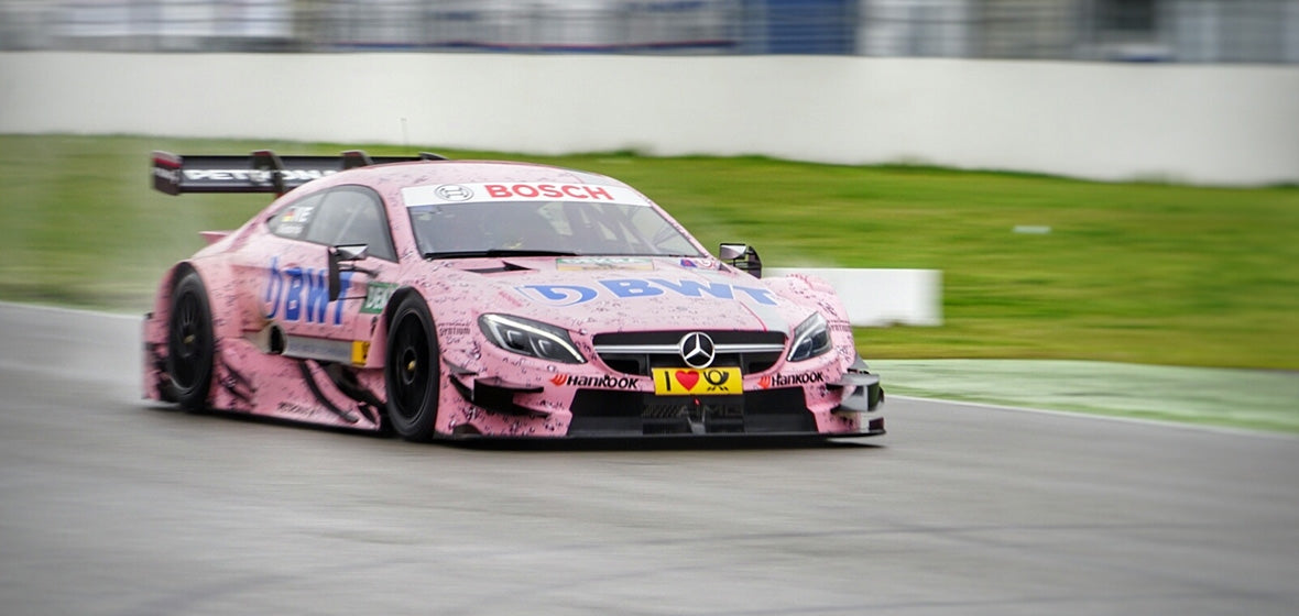 Machetă Mercedes-Benz DTM C63 AMG L. Auer 1/43