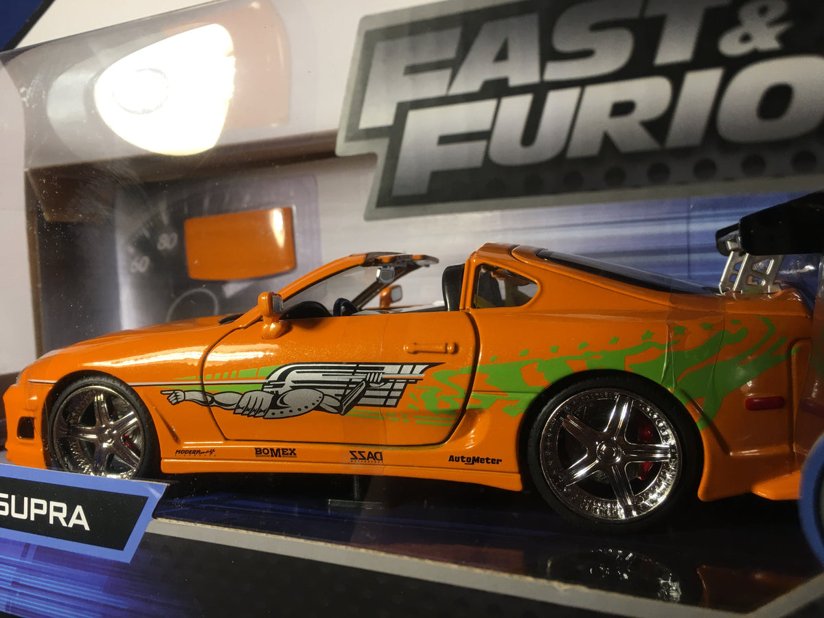 Machetă Fast & Furious Toyota Supra MKIV – Brian's