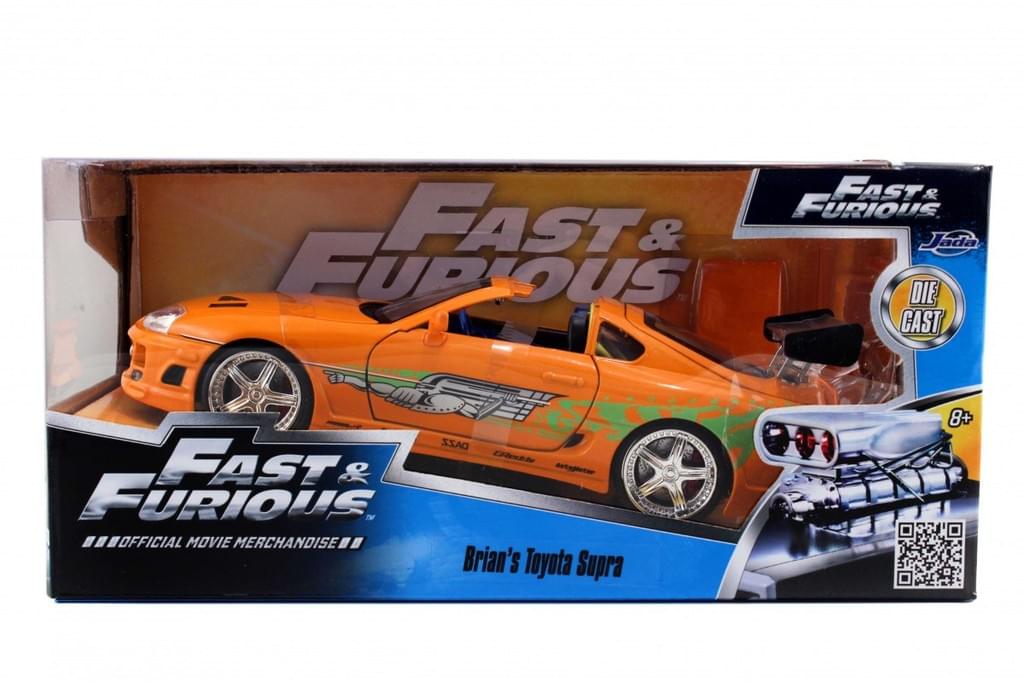 Machetă Fast & Furious Toyota Supra 1995