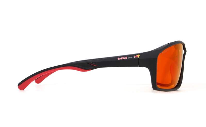 Red Bull Spect DRILL sunglasses black with orange lenses