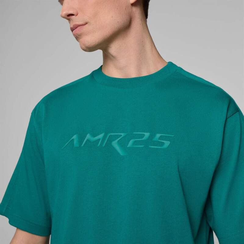Tricou pentru fani Aston Martin F1 Team AMR25 verde