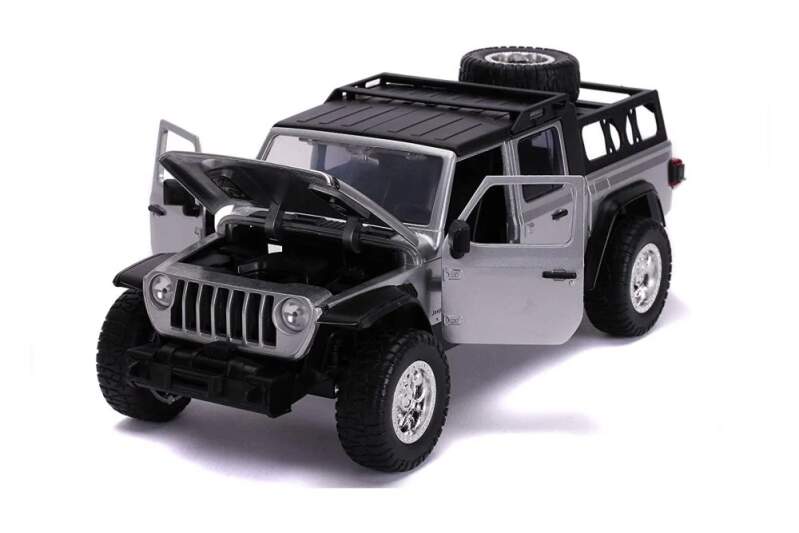 Machetă Furios și iute JEEP Gladiator 2020 1:24 gri