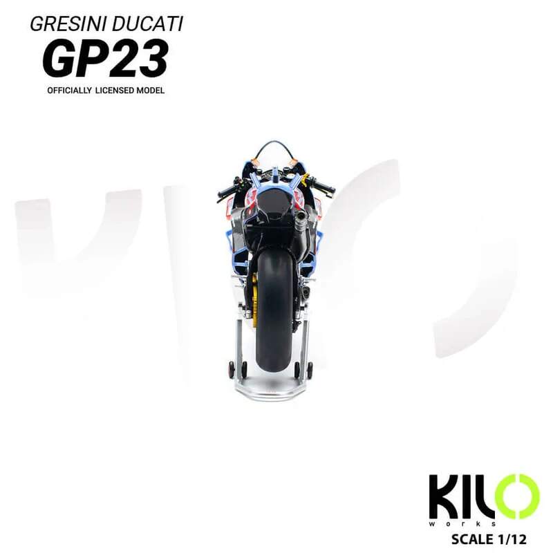 Machetă NZG MotoGP - Ducati GP23 Marc Marquez