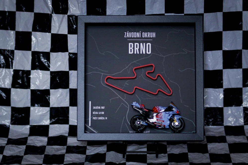 Tablou 3D Petrol Art – Marc Marquez, Brno