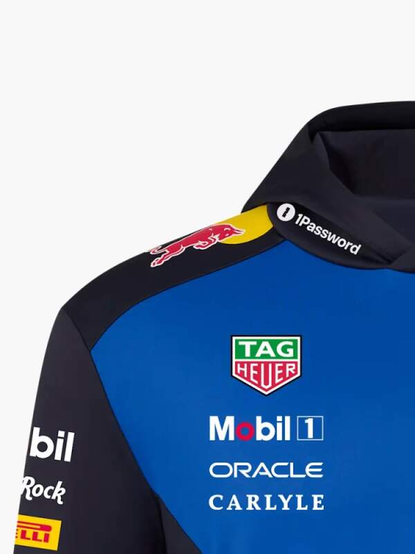 Hanorac Oracle Red Bull Racing cu logo-urile sponsorilor - ediție de echipă