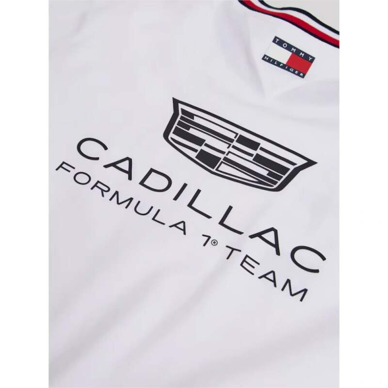 Tricou Valtteri Bottas Cadillac F1 x Tommy Hilfiger - ediție de echipă