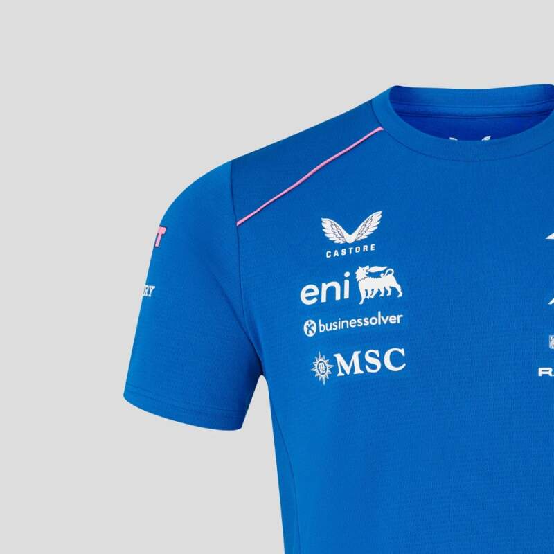 BWT Alpine F1 T-shirt with sponsor logos - team edition