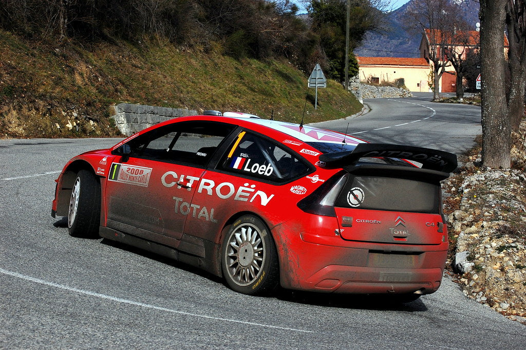 Model Citroen C4 WRC Loeb Monte Carlo 2008