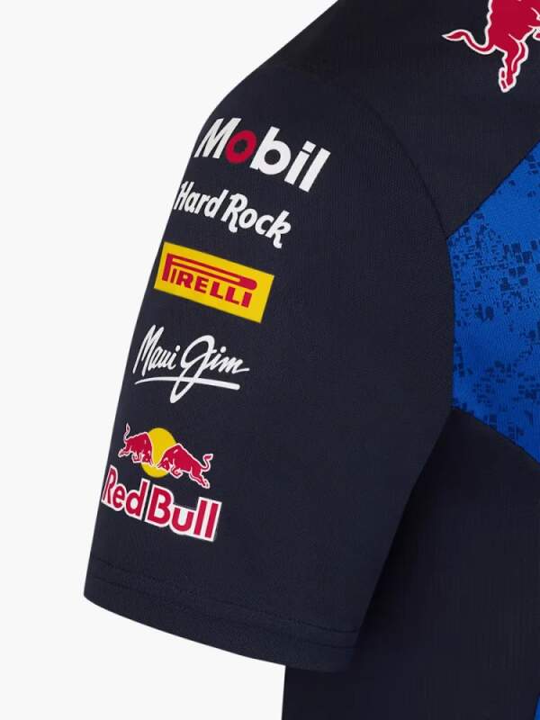 Tricou de damă Oracle Red Bull Racing cu logo-urile sponsorilor - ediție de echipă