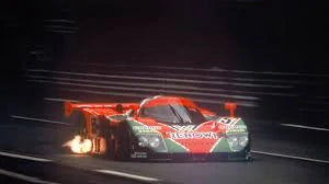 Ramă 3D PETROL ART Le Mans cu machetă Mazda 787B Johnny Herbert 1:43