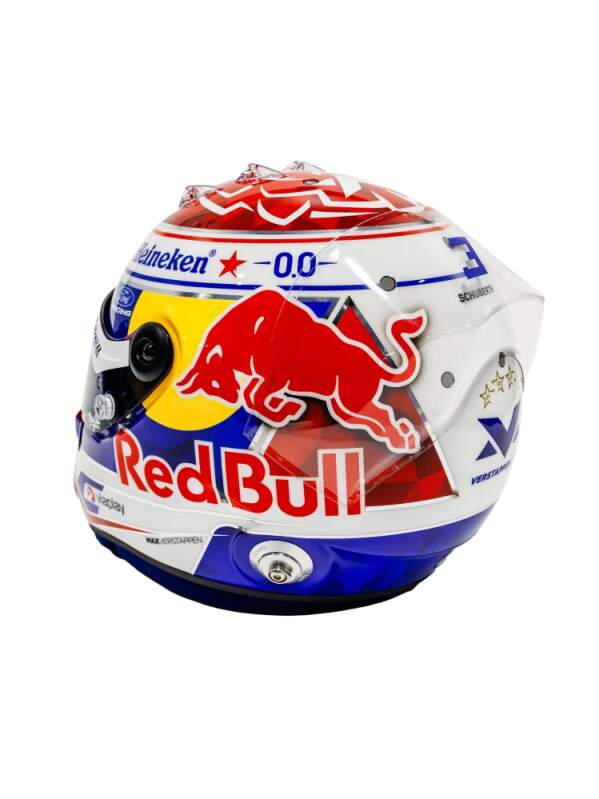 Max Verstappen 2026 1:4 Schuberth helmet model