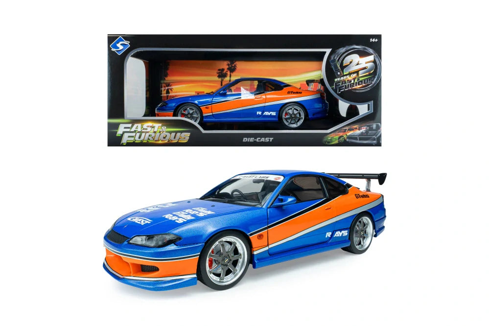 Machetă Solido Fast & Furious Tokyo Drift Nissan Silvia S15 Mona Lisa 2006 1:18
