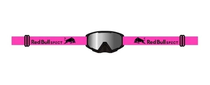 Ochelari de motocros Red Bull Spect WHIP negri cu lentile argintii