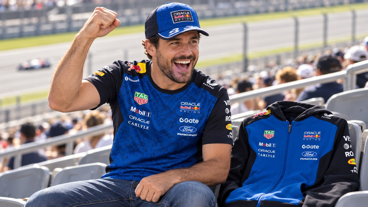 Oracle Red Bull Racing: a fan's guide to the team and merch – illustrative image created with AI