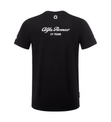 Tricou de echipă pentru copii Alfa Romeo F1 Team negru – 164 CM