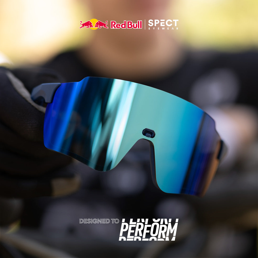 Red Bull Spect STUN sunglasses black with brown lens