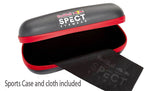 Ochelari de soare Red Bull Spect TAIN negri cu lentile portocalii