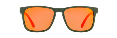 Ochelari de soare Red Bull Spect EDGE verzi cu lentile oglindă