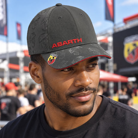 Abarth Cap – Grey-Green – illustrative photo (AI)