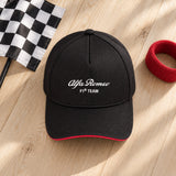 Alfa Romeo F1 Team Kids' Curved Peak Cap – Black – illustrative photo (AI)