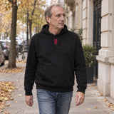 Alfa Romeo Hoodie with Alfa Romeo Badge – Black – ilustrační foto (AI)