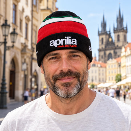Căciulă Aprilia BE A RACER cu logo – fotografie ilustrativă (AI)