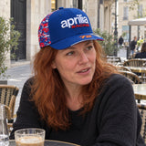 Aprilia Racing Marco Bezzecchi x New Era Team Cap – Le Mans Edition – ilustrační foto 2 (AI)