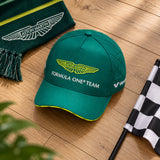 Aston Martin F1 Team Kids' Team Cap – Green – illustrative photo (AI)