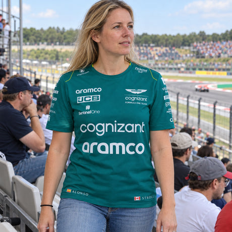 Aston Martin F1 Team Sponsor Team T-Shirt – illustrative photo 2 (AI)