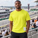 Tricou casual Aston Martin F1 Team LOGO – galben deschis – fotografie ilustrativă (AI)