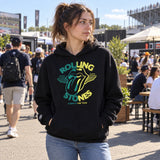 Aston Martin F1 Team Fan Hoodie – Rolling Stones Edition – ilustrační foto 2 (AI)