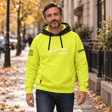 Fernando Alonso x Aston Martin Casual Hoodie – Lime – illustrative photo (AI)