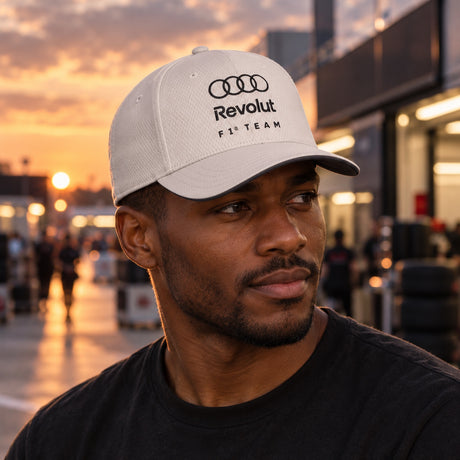 Șapcă Audi Revolut F1 x Adidas – ediție casual – fotografie ilustrativă (AI)