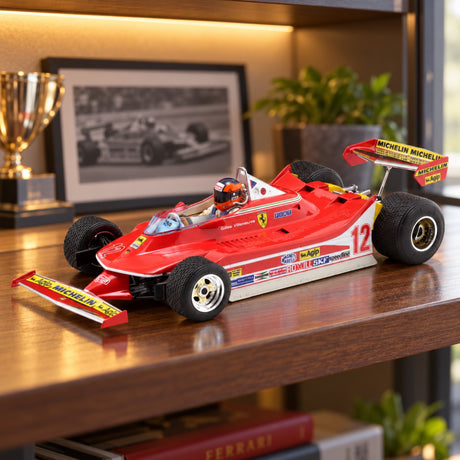 Ferrari F1 312T4 1979 USA Grand Prix G. Villeneuve Model – illustrative photo (AI)