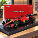 Machetă Scuderia Ferrari SF-23 Bburago #55 Carlos Sainz 2023 1:43 – Signature – fotografie ilustrativă (AI)