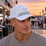 BMW Motorsport Cap with Logo – White – illustrative photo (AI)