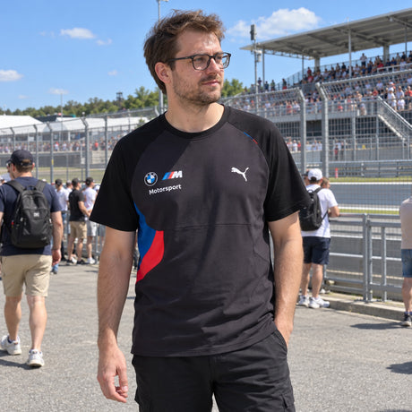 BMW Motorsport x Puma Team T-Shirt – Black – ilustrační foto (AI)