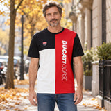 Tricou pentru fani Ducati Corse BLOCK – fotografie ilustrativă (AI)