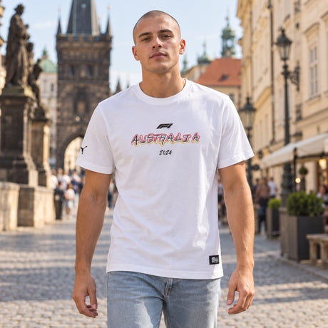 Tricou casual F1 Puma Australia SE – fotografie ilustrativă (AI)