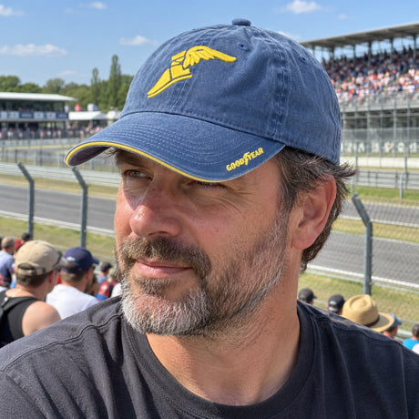 Goodyear Wingfoot Fan Cap – Light Blue – ilustrační foto (AI)